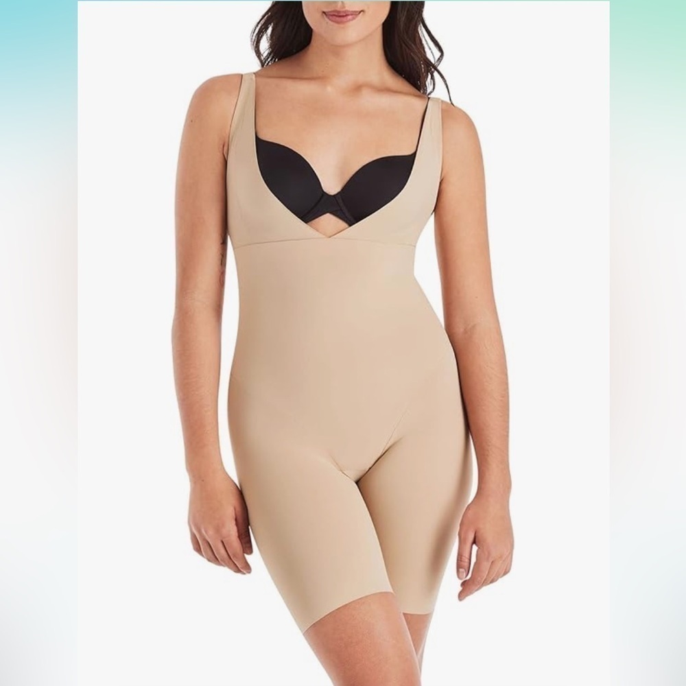 NWT Maidenform Womens Open Bust Body Shaper